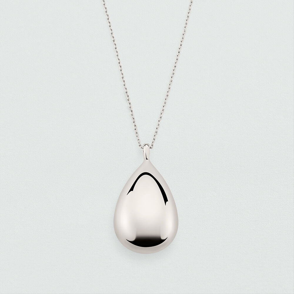 Long necklace DANAE - Silver - Jewellery  | Agatha