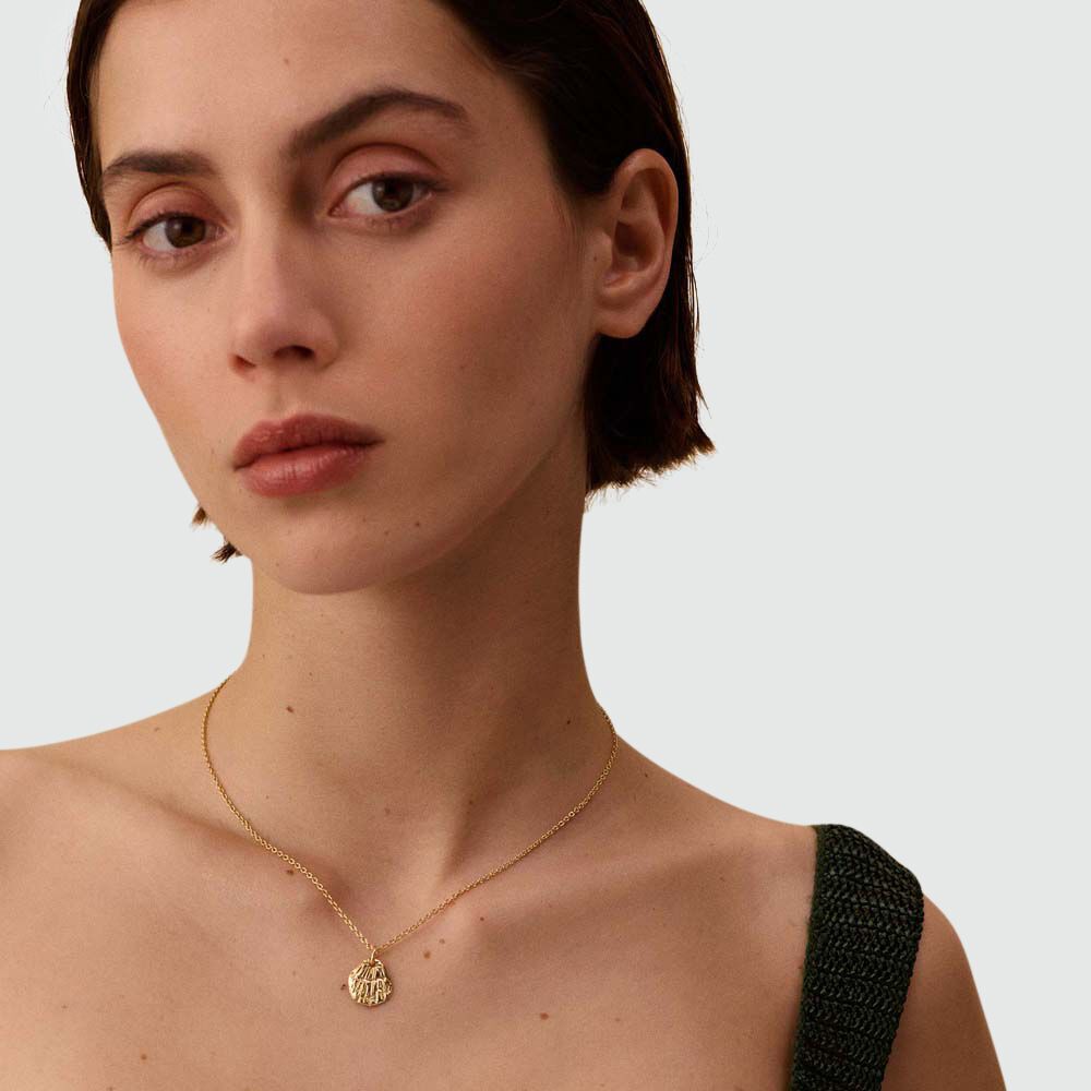 Choker necklace ASTREE - Golden - Choker necklace  | Agatha