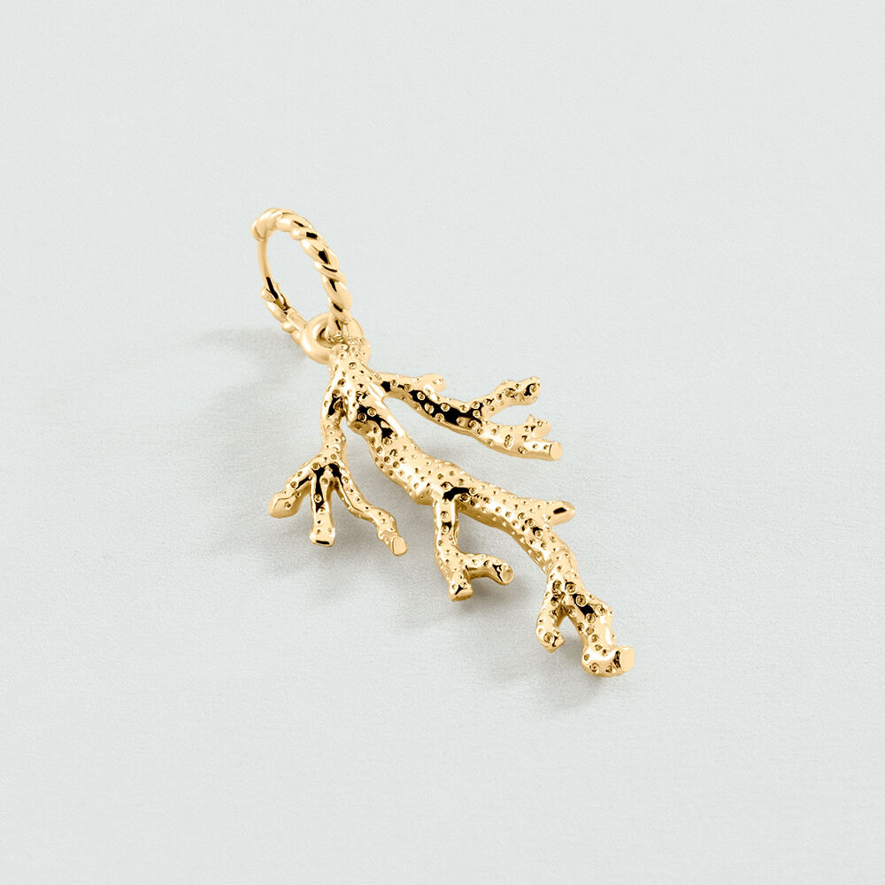 Hoop piercing ILIOS - Golden - Earrings  | Agatha
