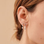 Long earrings BELOVED - Crystal / Silver - All earings  | Agatha