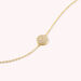 Link bracelet CRISTAL - Crystal / Gold - All bracelets  | Agatha