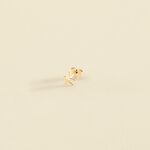 Piercing stud ESTREMAR - Golden - All jewellery  | Agatha