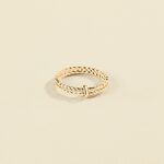 Thin ring ADELE - Golden - All jewellery  | Agatha