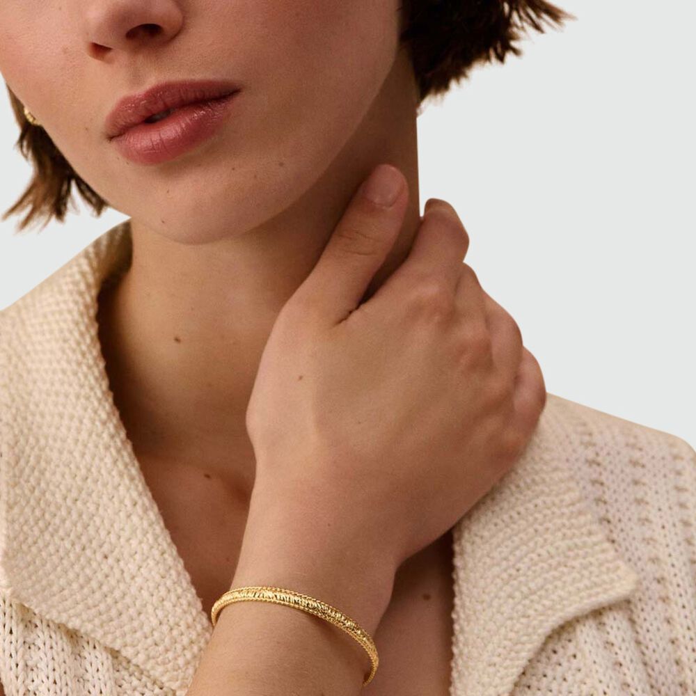 Bangle TRESSE - Golden - Bangle  | Agatha