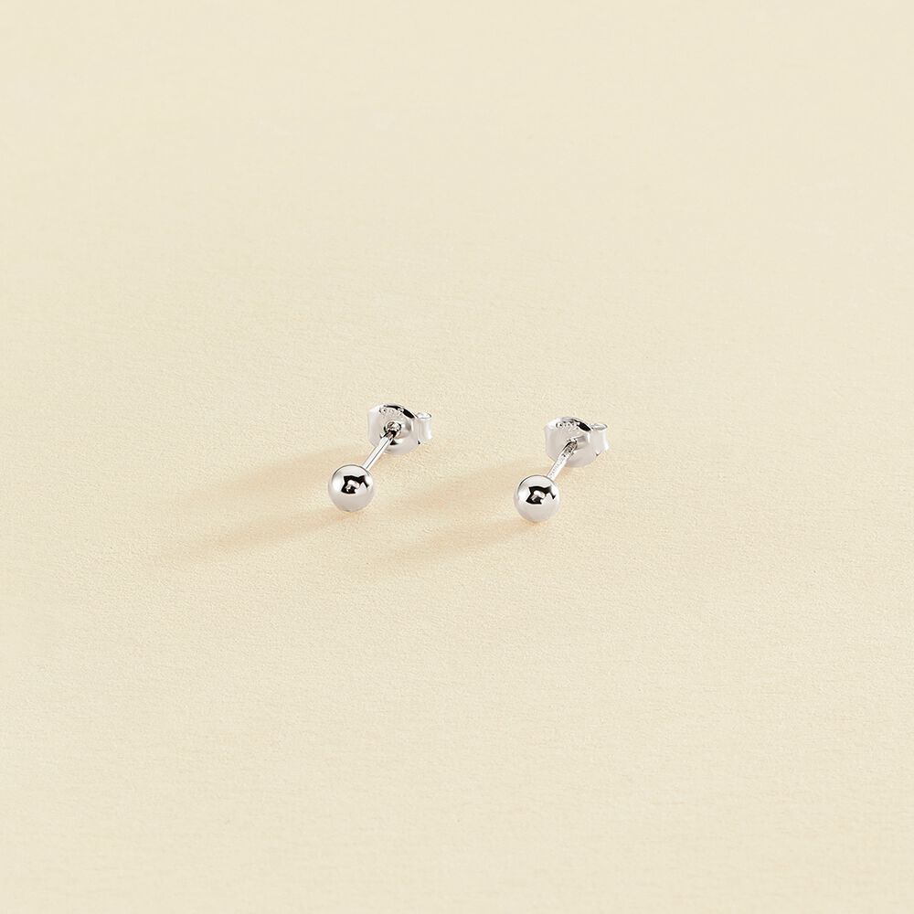 Stud earrings BOUL - Silver - All earings  | Agatha