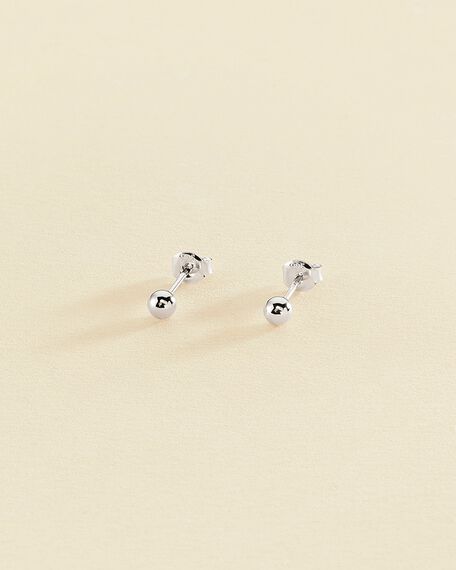 Stud earrings BOUL - Silver - All earings  | Agatha
