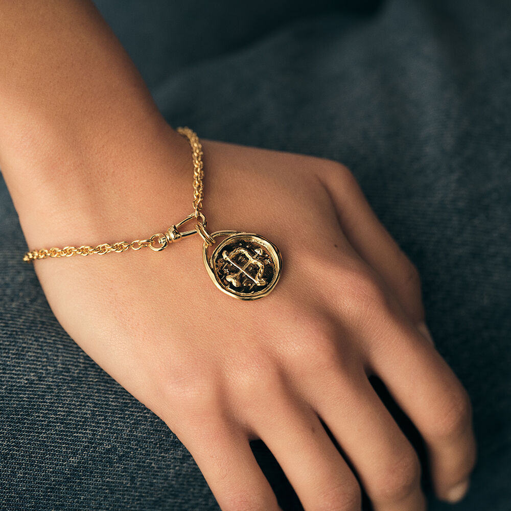 Pendant SAGITTARIUS ZODIAC - Golden - All Talismans  | Agatha