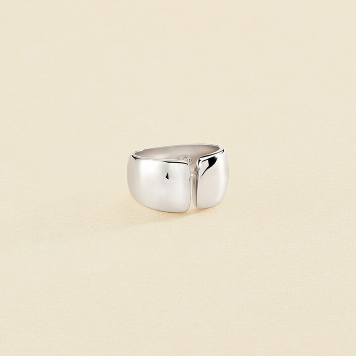 Large ring APERTA - Silver - All jewellery  | Agatha