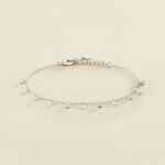 Link bracelet LUNITAS - Crystal / Silver