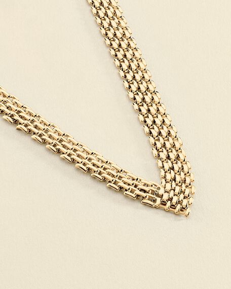 Mid-length necklace MINUIT - Golden - All jewellery  | Agatha