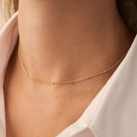 Chain BALLSHOT - Golden - All jewellery  | Agatha