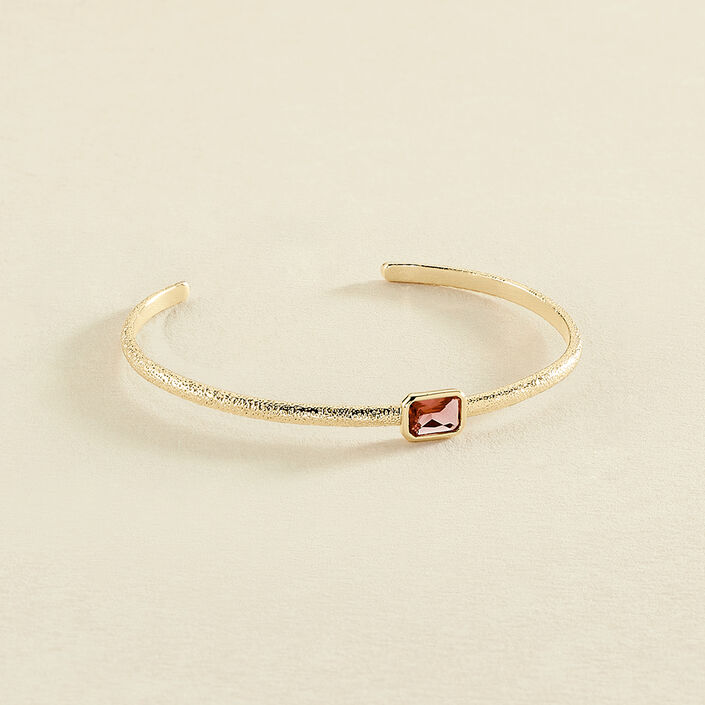 Bangle CLEOPATR - Pink / Gold - All bracelets  | Agatha