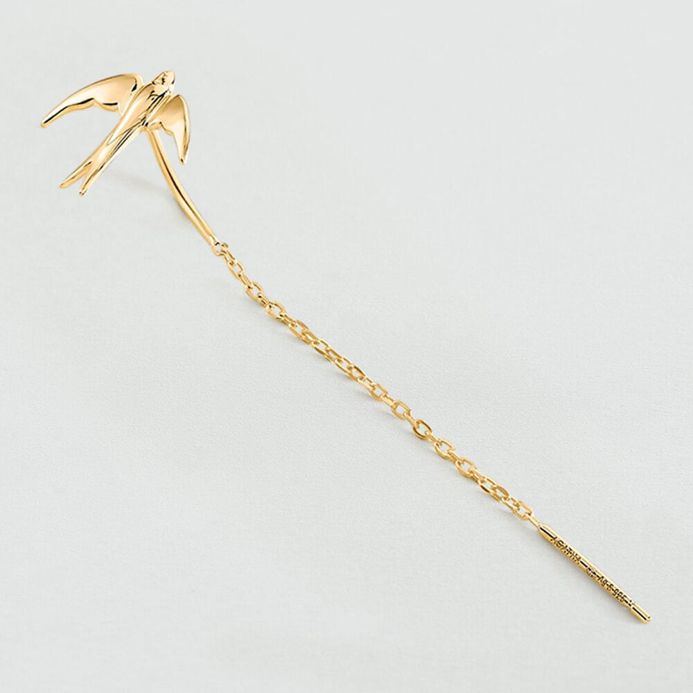 Stud earrings PULLTHROUGH MIX & MATCH - Golden - Genuine silver  | Agatha