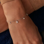 Link bracelet BELOVED - Crystal / Silver