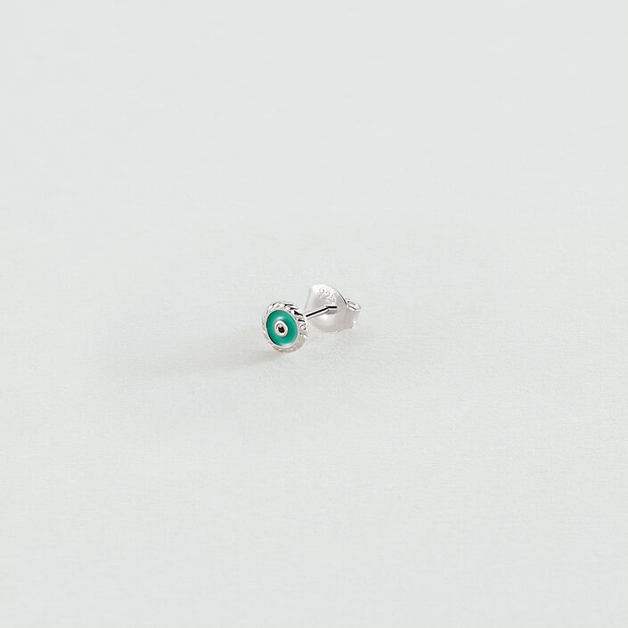 Piercing stud MIX& MATCH - Blue / Silver - All jewellery  | Agatha