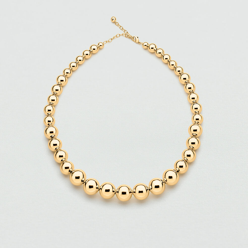 Choker necklace PALAIS ROYAL - Golden - Choker necklace  | Agatha