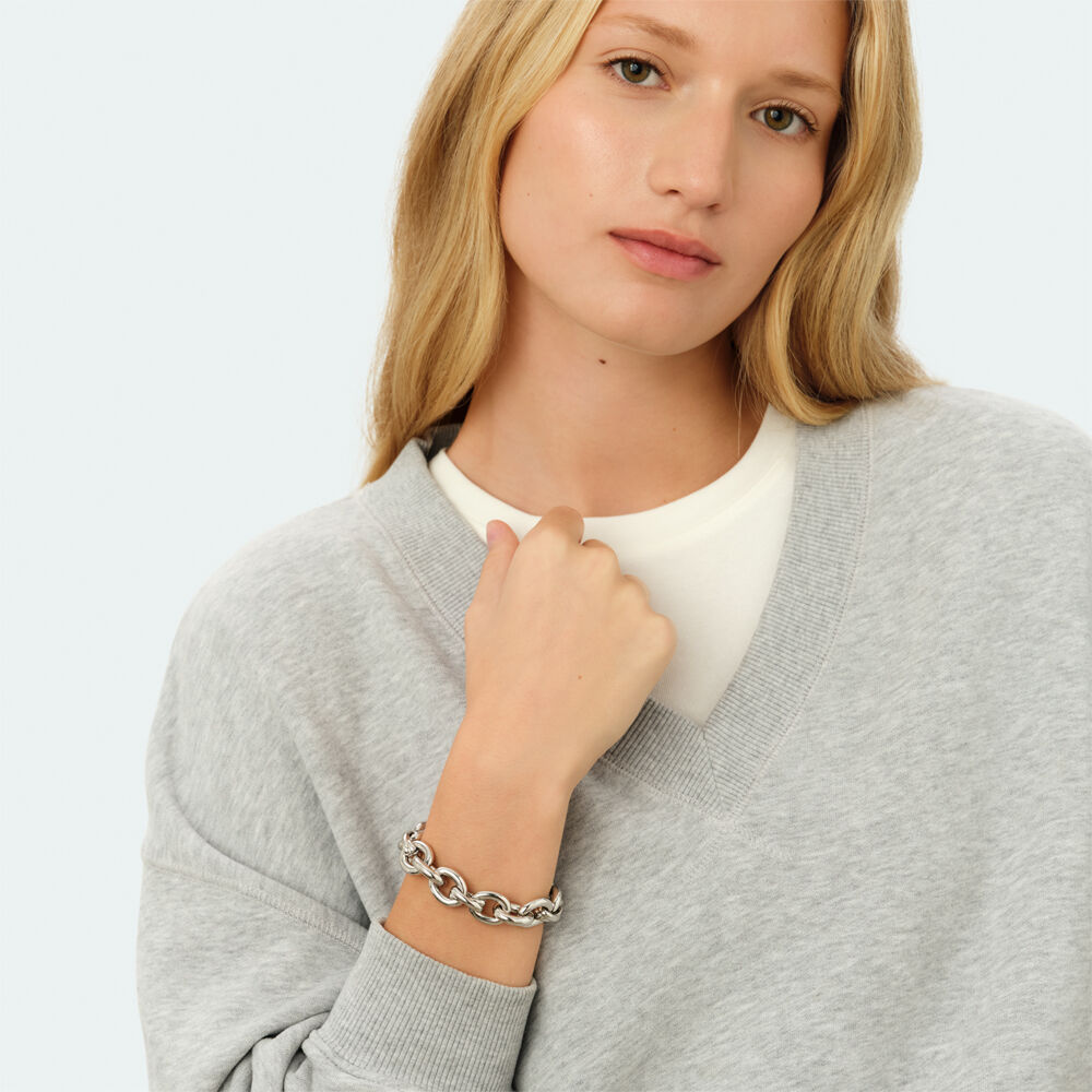Link bracelet XOXO - Silver - Bracelets  | Agatha