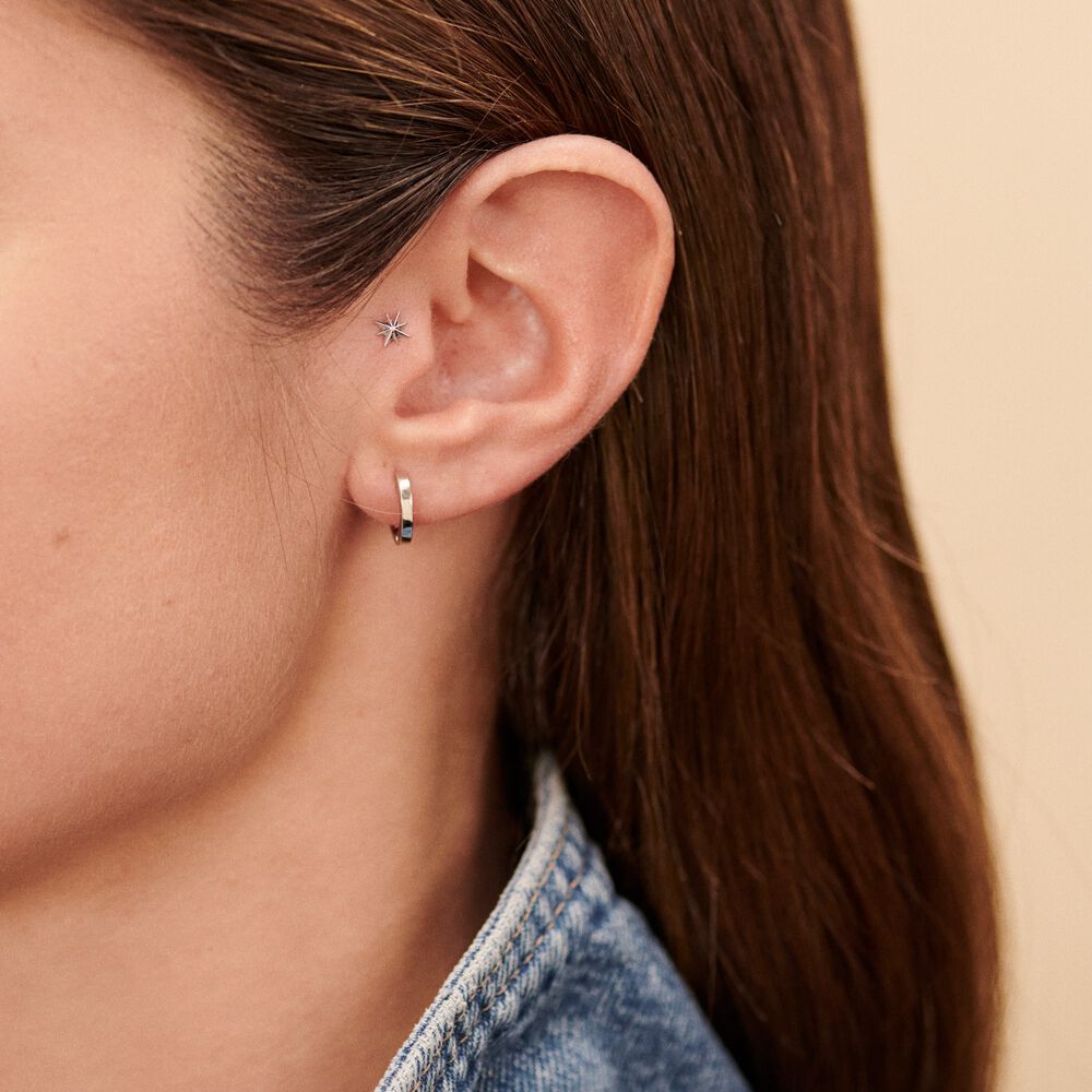 Silver tragus new arrivals