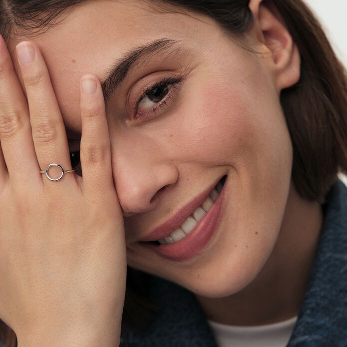 Thin ring PHILRING - Silver - All jewellery  | Agatha