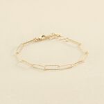 Link bracelet SOLEA - Golden - All jewellery  | Agatha