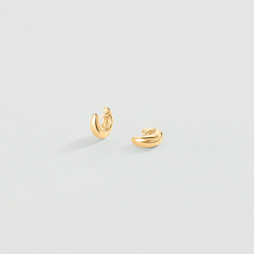 Hoops MABILLON - Golden - Earrings  | Agatha