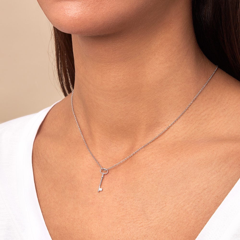 Pendant CLEF - Silver - Outlet  | Agatha
