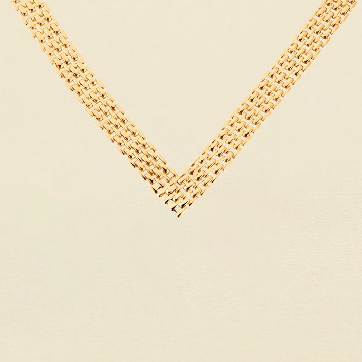 Mid-length necklace MINUIT - Silver - All jewellery  | Agatha