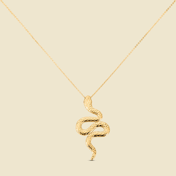 Long necklace MELUSINE - Golden - All jewellery  | Agatha