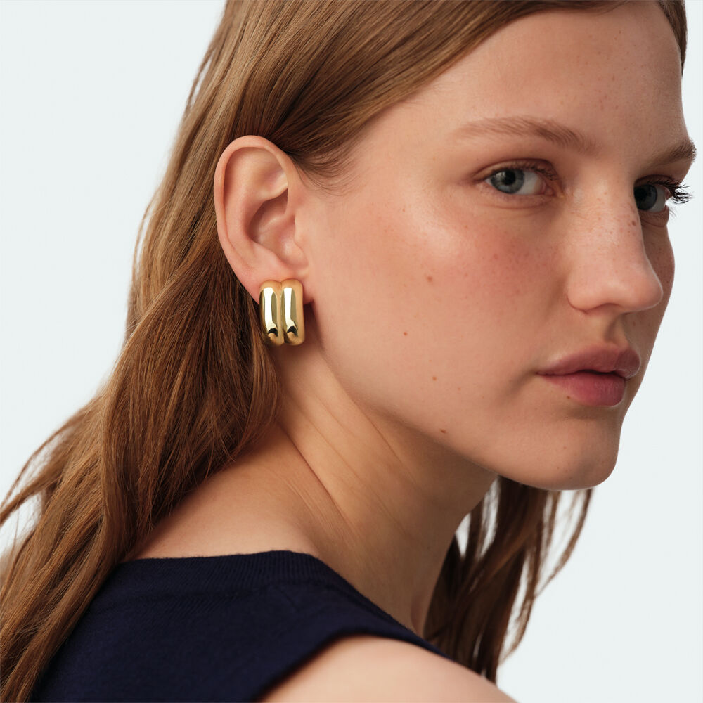 Clip earrings TURENNE - Golden - Clip earrings  | Agatha