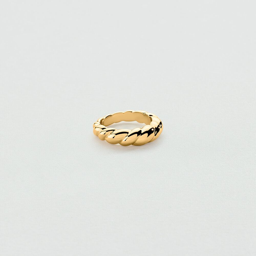 Thin ring RAMATUELLE - Golden - Rings  | Agatha