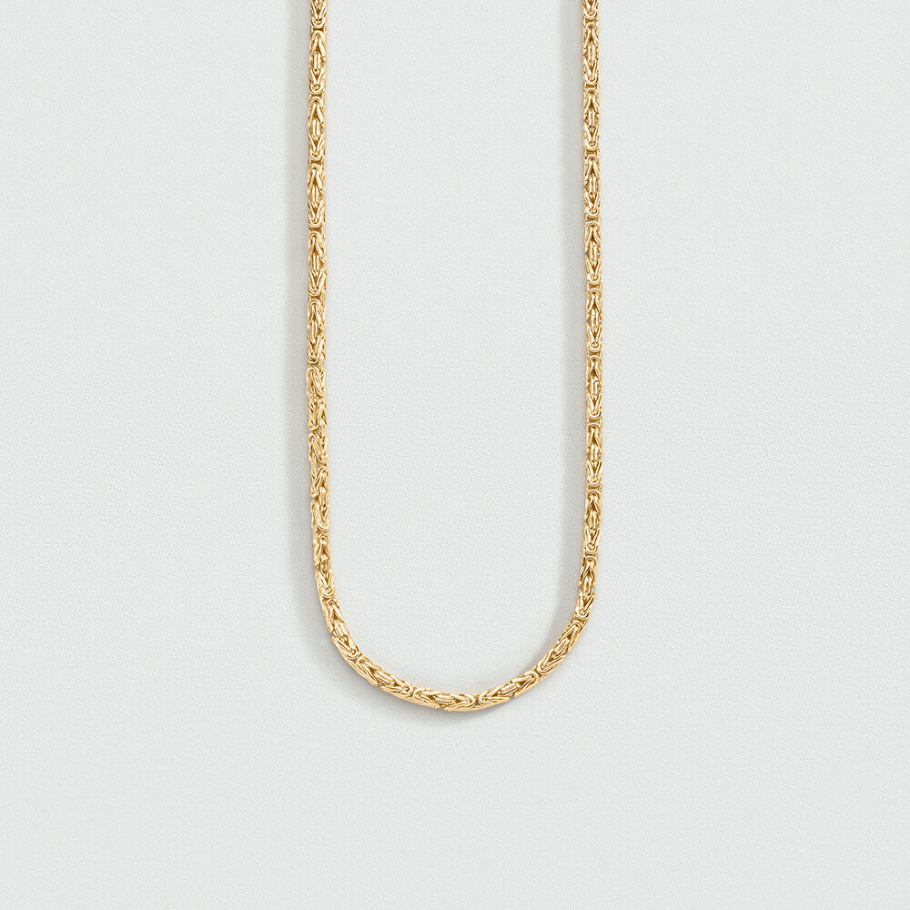 Choker necklace BYZANTINE LINK - Golden - Choker necklace  | Agatha