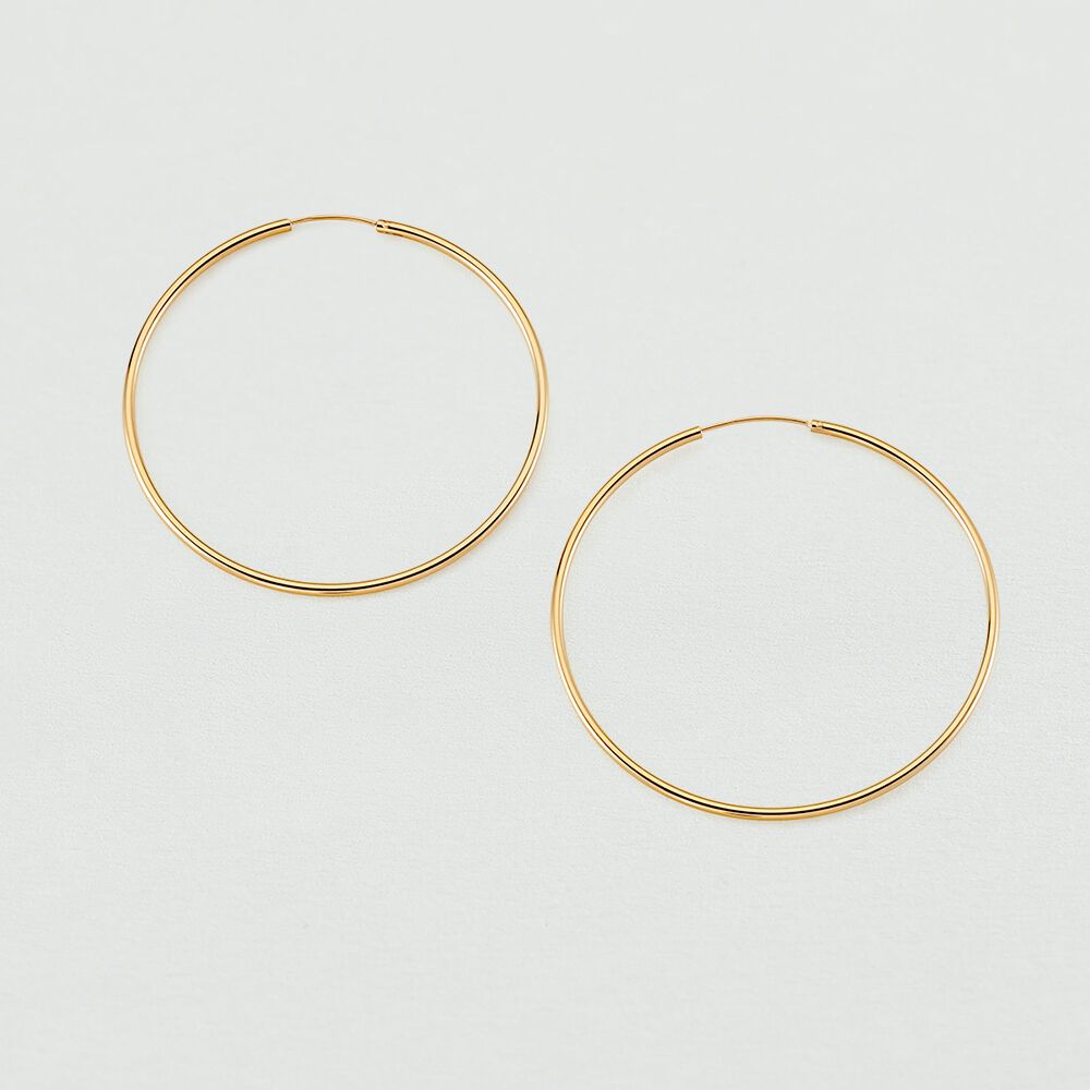 Hoops CREOLA - Golden - Earrings  | Agatha