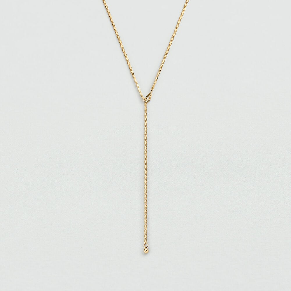 Long necklace JUSSIEU - Golden - Long necklace  | Agatha