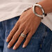 Ajustable ring CHAIN - Silver