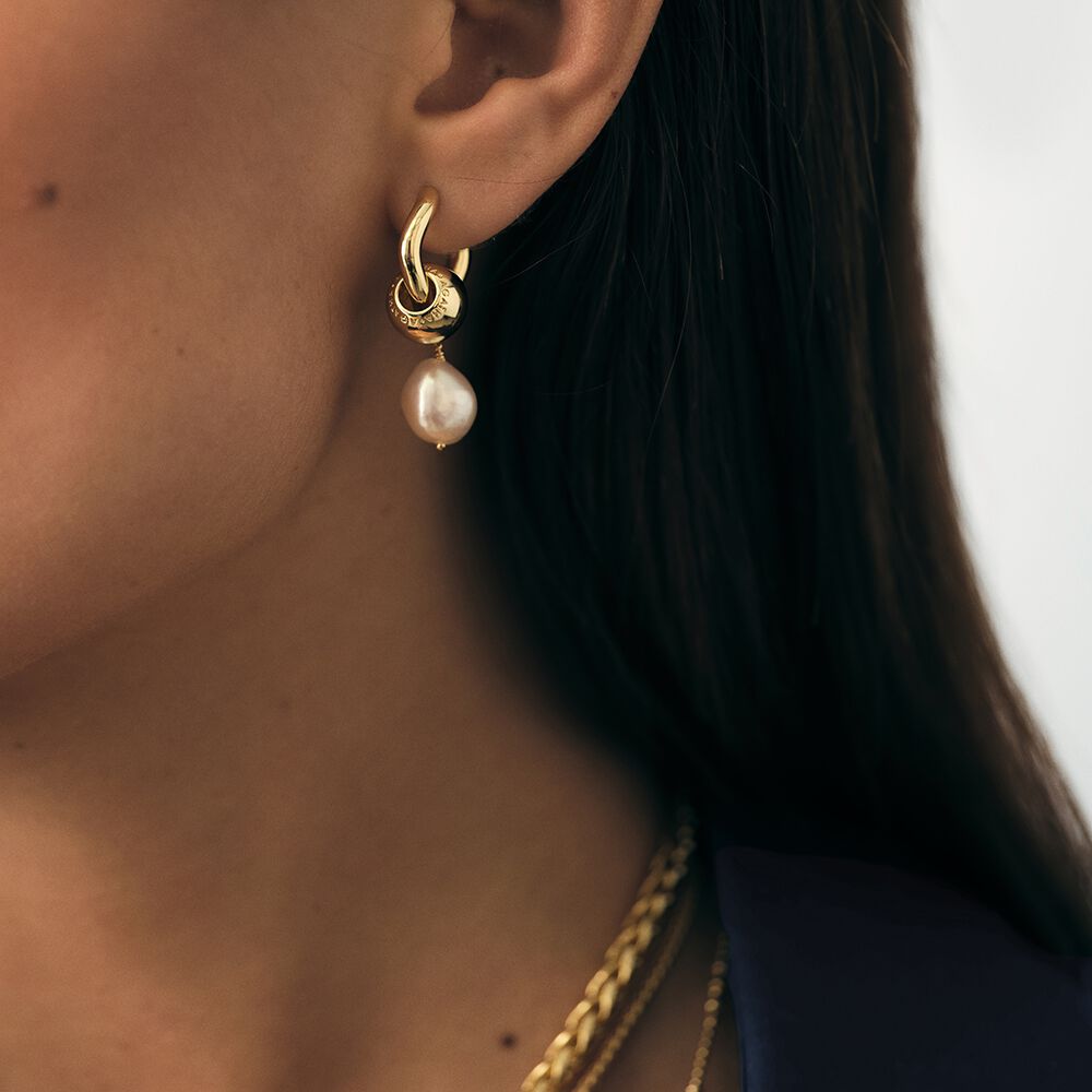 Pendant PEARL - Pearl / Gold - Jewellery  | Agatha