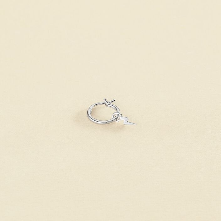 Hoop piercing TONNERRE - Silver - All jewellery  | Agatha