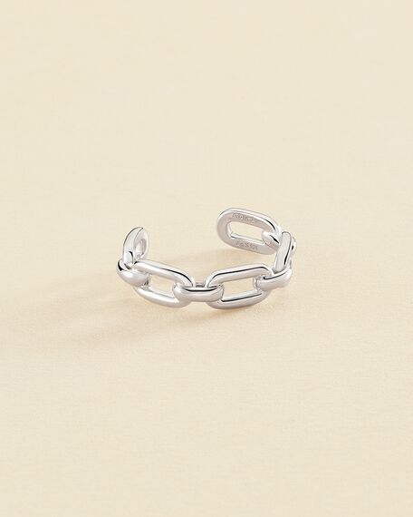 Ajustable ring CHAIN - Silver - Ajustable ring  | Agatha