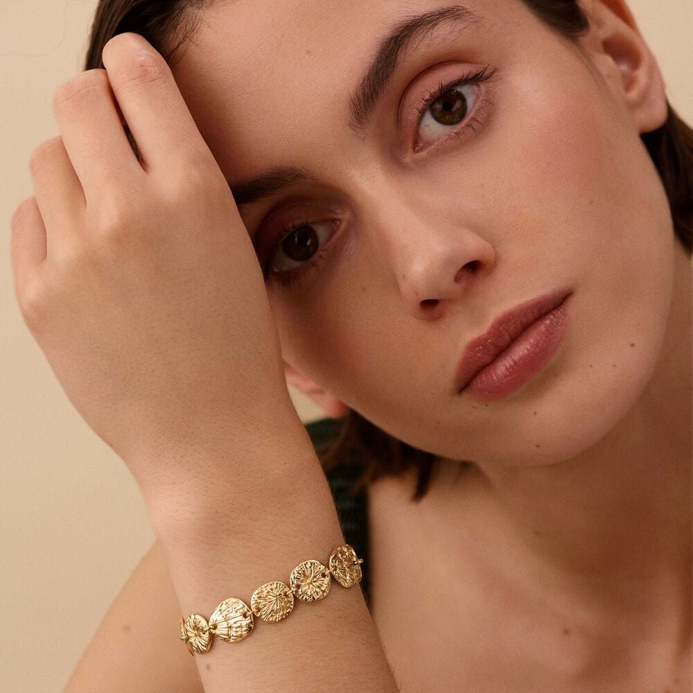 Link bracelet ASTREE - Golden - All jewellery  | Agatha