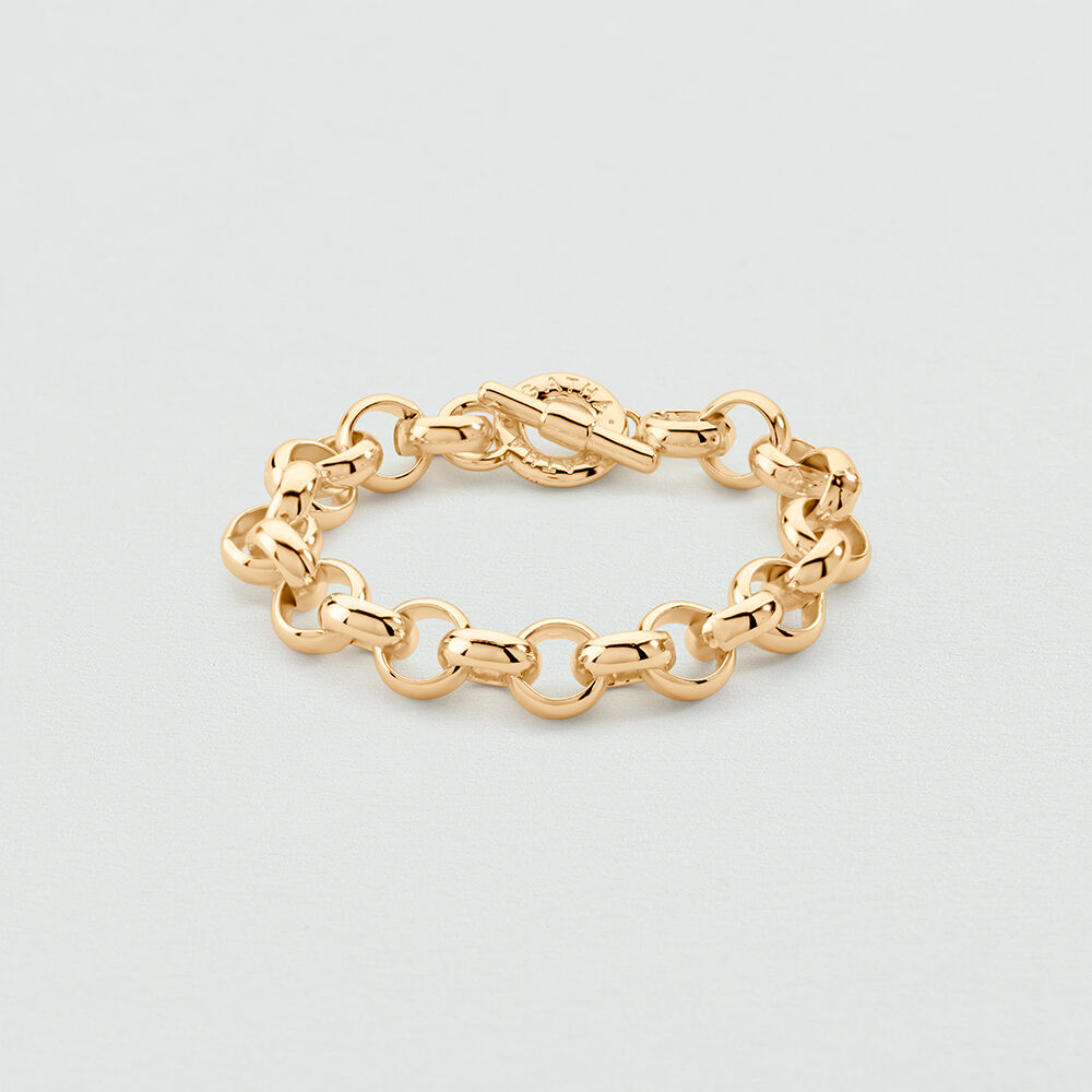 Link bracelet GAMBETTA - Golden - Bracelets  | Agatha