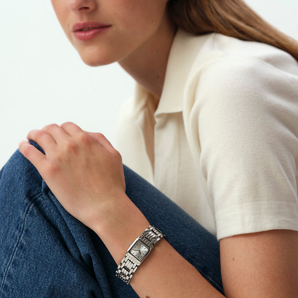 Metal watch CONCORDE - Silver - New in  | Agatha