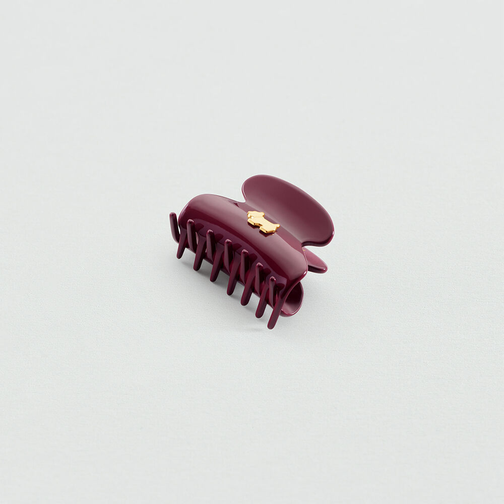 Hair accessory SCOTTISH - Burgundy - Hair accessories  | Agatha