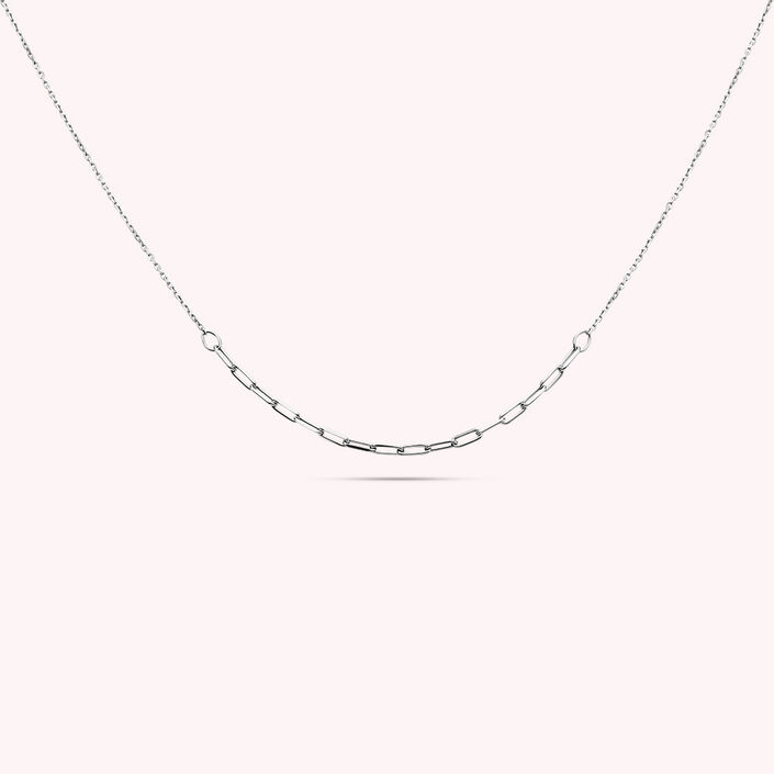 Chain BLOCK - Silver - All jewellery  | Agatha