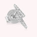 Piercing stud ECLAIR - Crystal / Silver - All jewellery  | Agatha