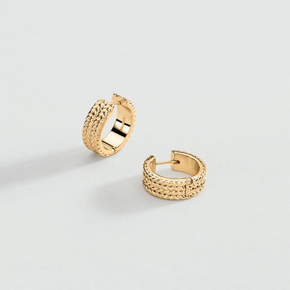 Hoops TUILERIES - Golden - Earrings  | Agatha
