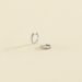 Hoops AUSTRAL - Crystal / Silver - All earings  | Agatha