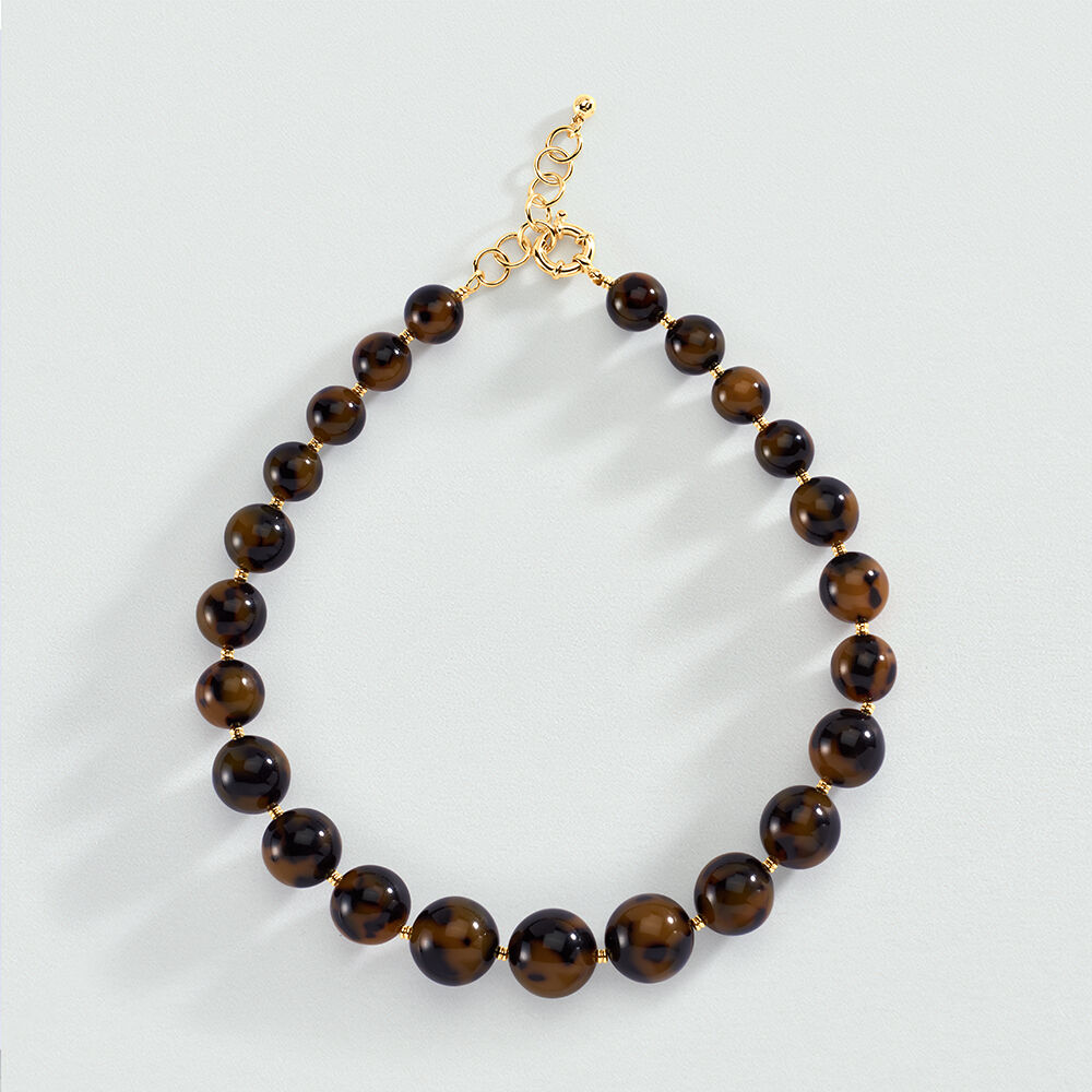 Choker necklace PALAIS ROYAL - Scale / Golden - BACKSTAGE  | Agatha