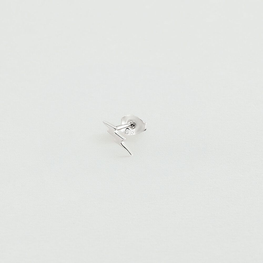 Piercing stud RAYO - Silver - Genuine silver  | Agatha
