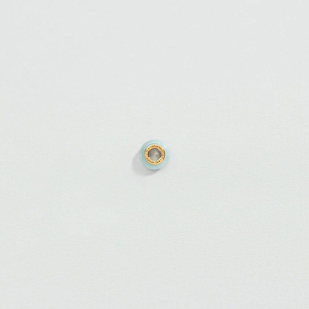Pendant DONUTS NATURAL STONES - Amazonite - All charms  | Agatha