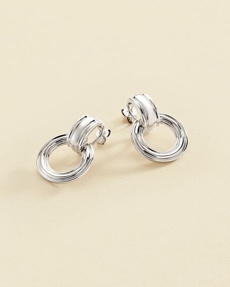 Long earrings 1960 - Silver - 1960  | Agatha