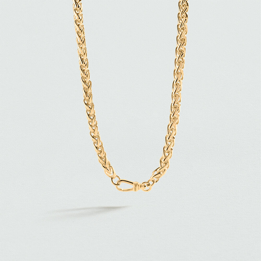 Choker necklace PALM LINK - Golden - All Talismans  | Agatha